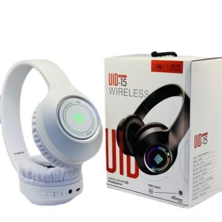 🎧 Casque Sans Fil UID-15 avec Réduction du Bruit et Affichage Numérique – Son Stéréo