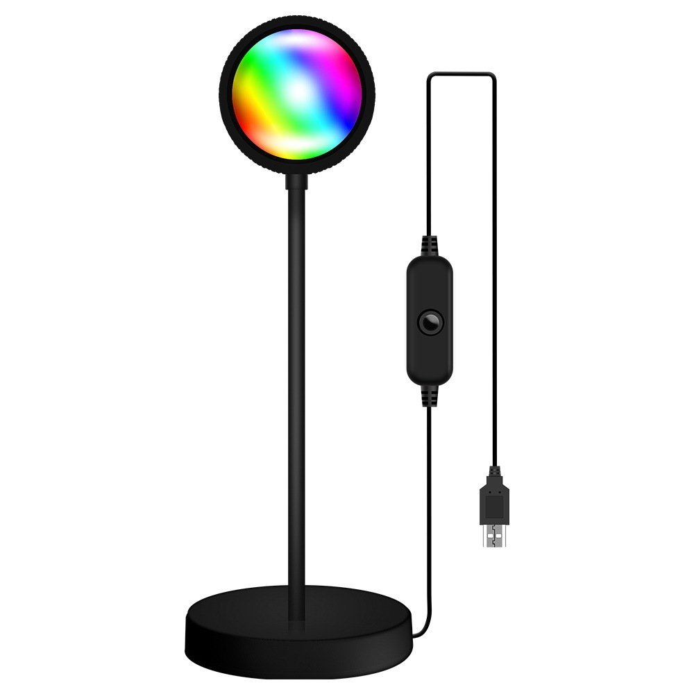 Lampe LED Projecteur Arc-en-Ciel – Créez une Ambiance Chaleureuse et Élégante