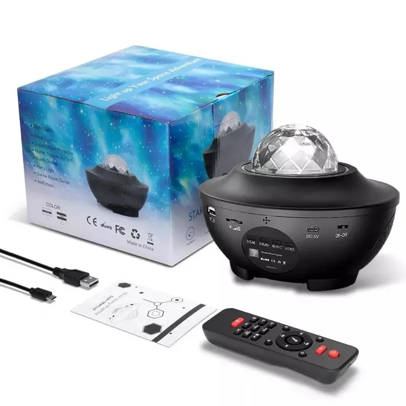 Projecteur Galaxy LED – Lampe de Nuit avec Télécommande – Image 3