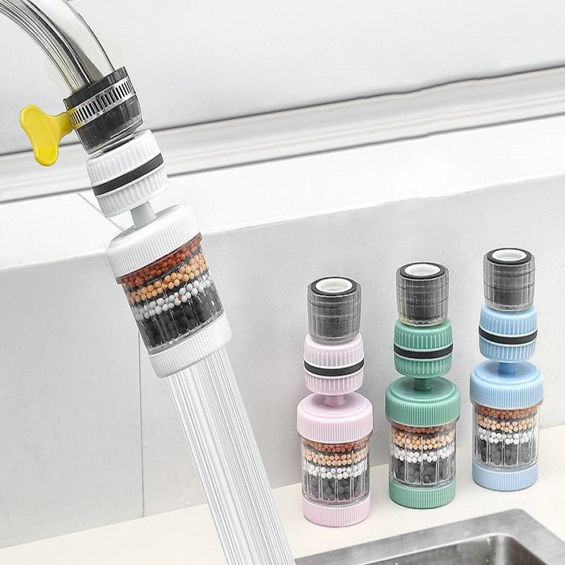 Filtre Purificateur d’Eau pour Robinet – Charbon Actif, Débit 800 GPD