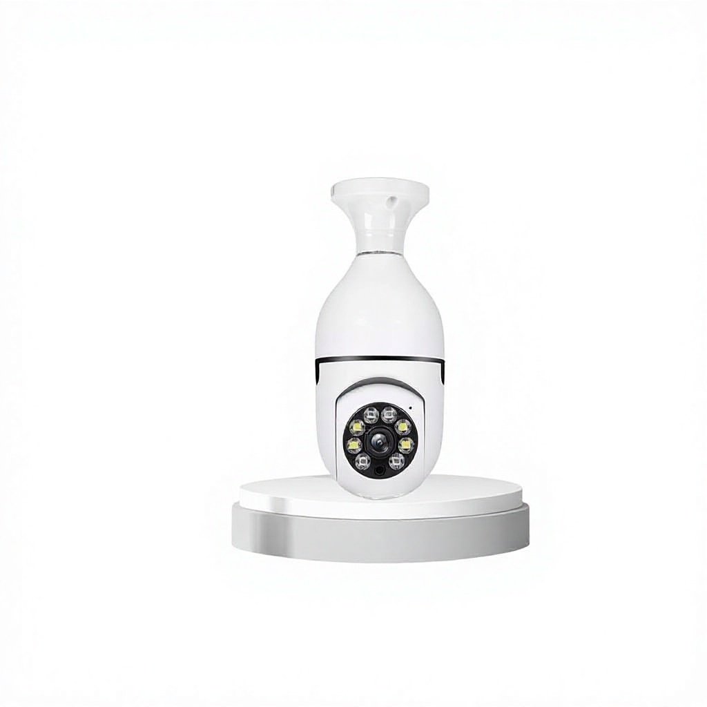 Caméra de Surveillance 360° Wi-Fi 1080p – Vision Nocturne, Détection et Audio Bidirectionne – Image 3