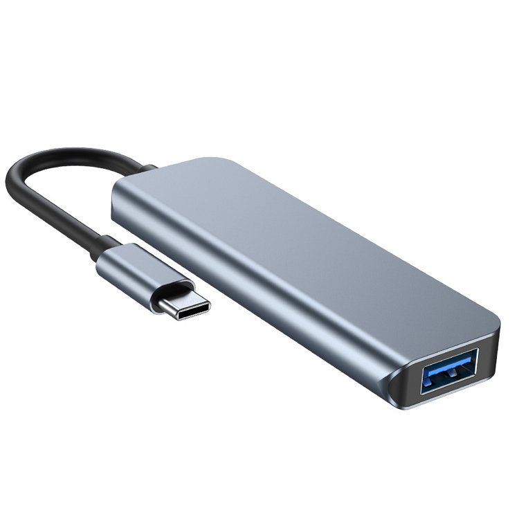 Hub USB-C 4-en-1 Haute Vitesse – 1 USB 3.0 + 3 USB 2.0 – Image 4