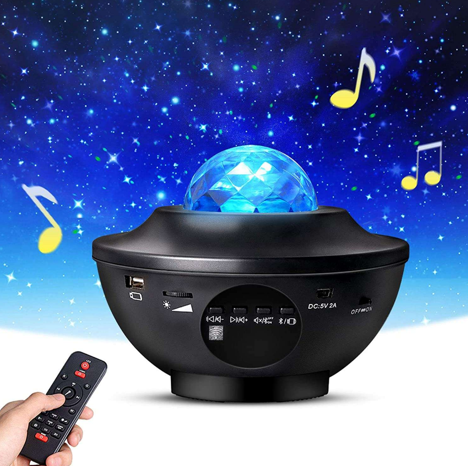 Projecteur Galaxy LED – Lampe de Nuit avec Télécommande