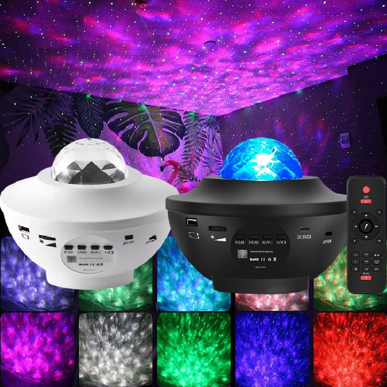 Projecteur Galaxy LED – Lampe de Nuit avec Télécommande – Image 4