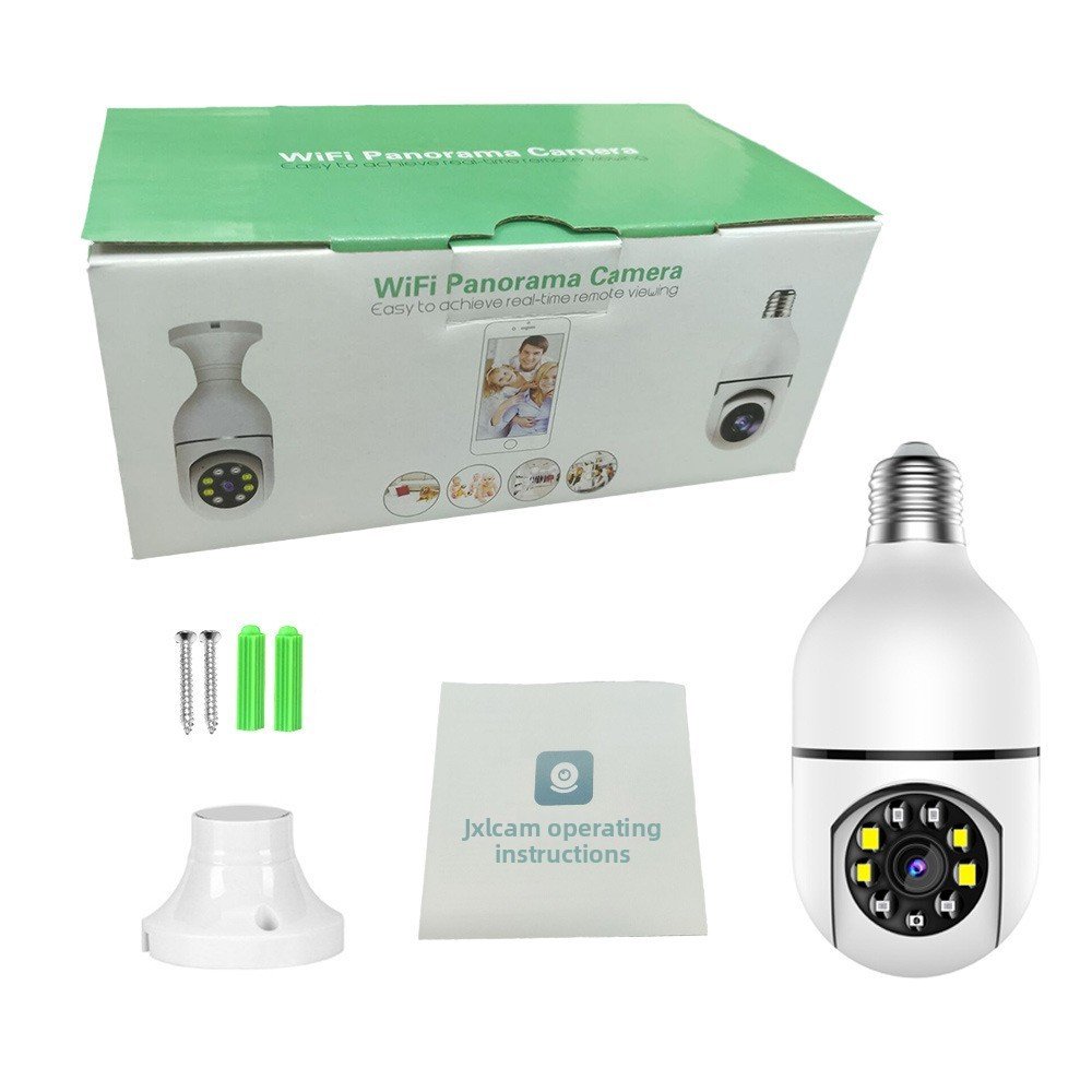 Caméra de Surveillance 360° Wi-Fi 1080p – Vision Nocturne, Détection et Audio Bidirectionne – Image 5